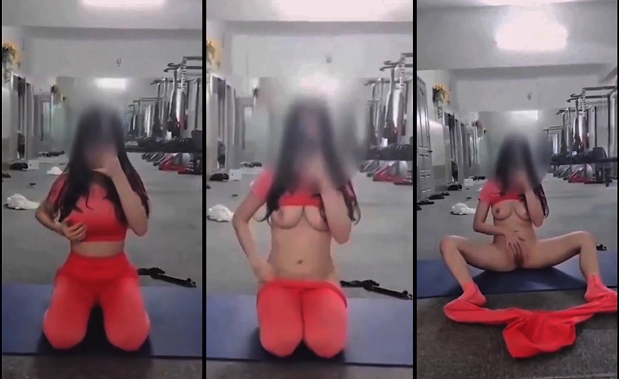 GenZ nứng bím public siêu bạo . Cỡi đồ thủ dâm ngay tại phòng gym lúc cuối giờ . Đang móc có anh 6 múi nào vào thì xác định